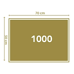 Παζλ High Quality Collection Αερόστατα Στην Καππαδοκία 1000 τμχ & Poster Clementoni