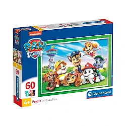 Παζλ Super Color Nickelodeon Paw Patrol 60 τμχ 4+ Clementoni