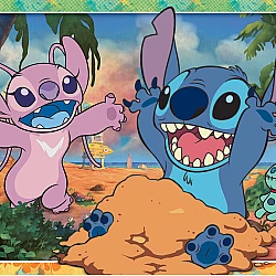 Παζλ Maxi Supercolor Disney Stitch 60 τμχ 4+ Clementoni