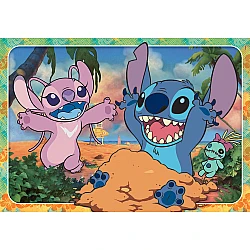 Παζλ Maxi Supercolor Disney Stitch 60 τμχ 4+ Clementoni