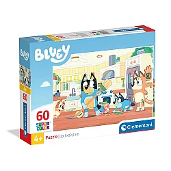 Παζλ Super Color Bluey 60 τμχ 4+ Clementoni