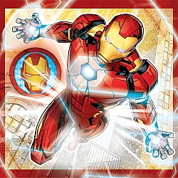 Παζλ Super Color Marvel Avengers 3x48 τμχ 5+ Clementoni