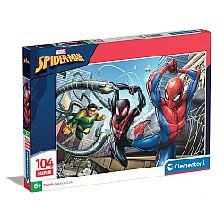 Παζλ Super Color Marvel Spiderman 104 τμχ 6+ Clementoni 