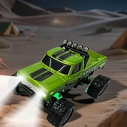 Τηλεκατευθυνόμενο Αυτοκίνητο Metal RC Off-Road Truck Green