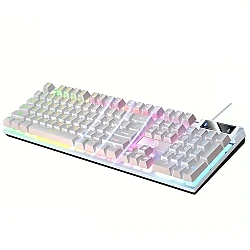 Πληκτρολόγιο Gaming YND K500 white