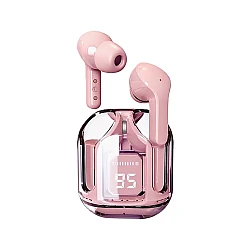 Ακουστικά bluetooth TWS Υ62 pink