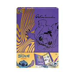 HappiHobbi Art Journal Fluo Στυλό Disney Stitch AS